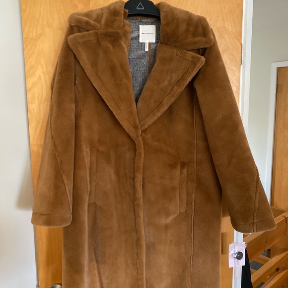 Avec Les Filles Jackets & Blazers - 3/4 length Avec Les Filles Faux Fur Coat